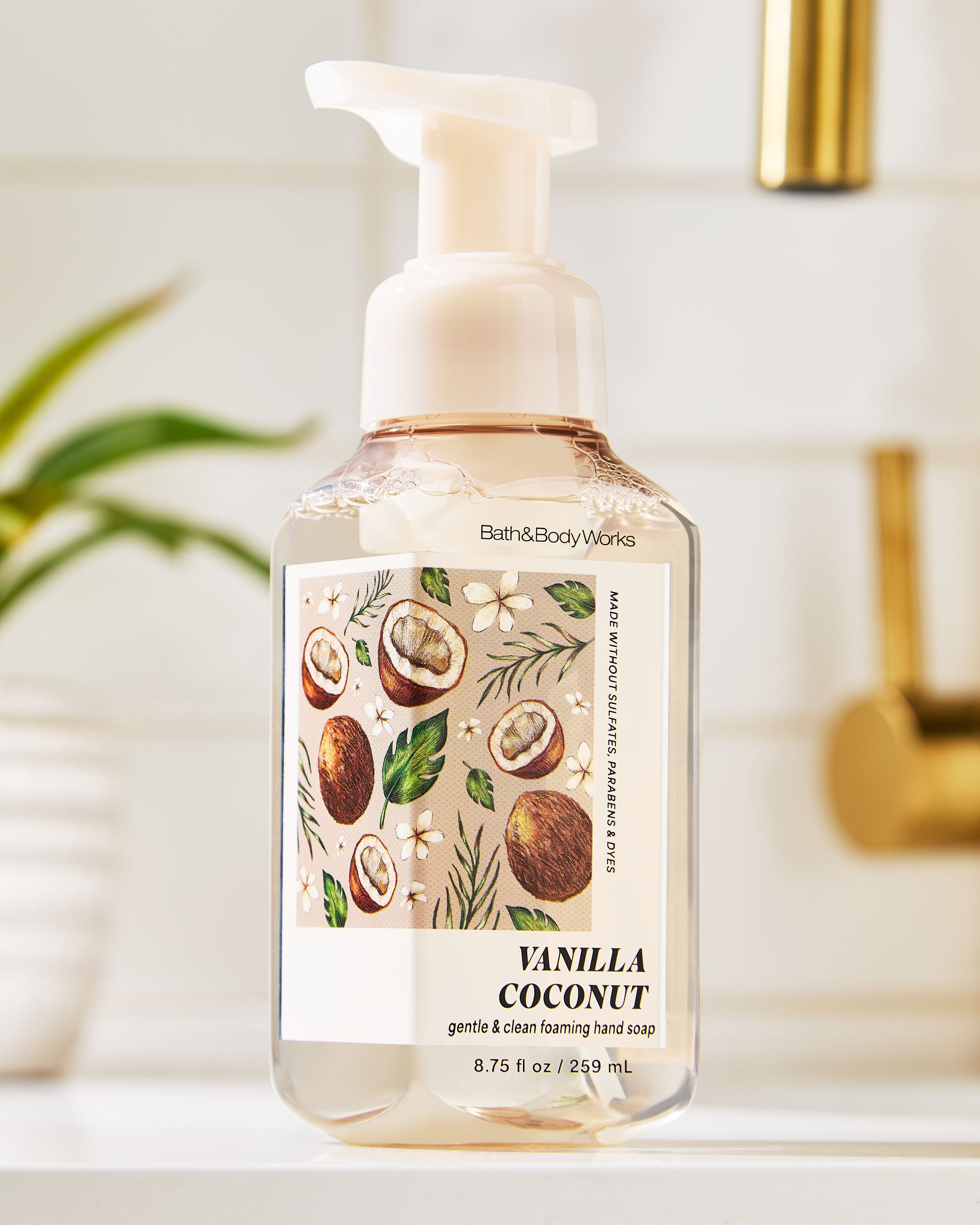 専用バスアンドボディワークスFoaming Hand Soap 259ml Vanilla Coconut Foaming Hand Soap | Bath & Body Works