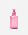 Mauve Ribbed Glass Gentle & Clean Foaming Hand Soap Dispenser