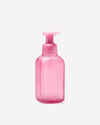 Mauve Ribbed Glass Gentle & Clean Foaming Hand Soap Dispenser