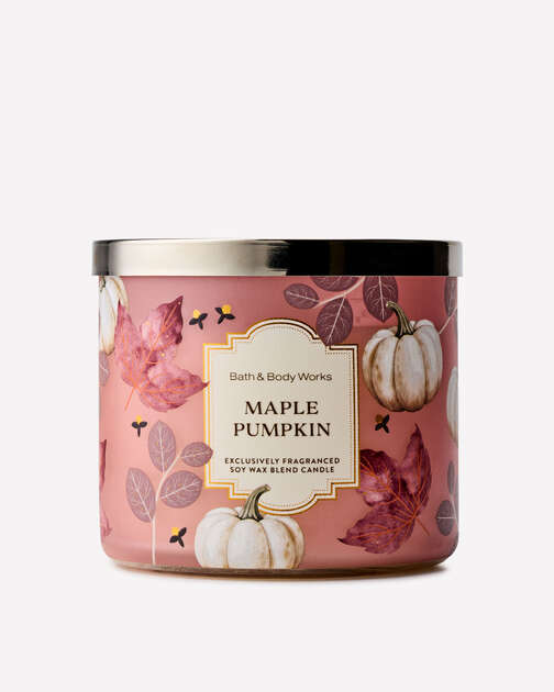 Maple Pumpkin 3-Wick Candle