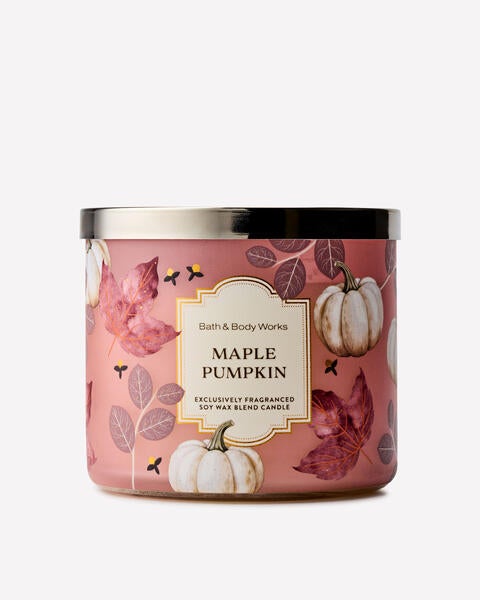 Maple Pumpkin 3-Wick Candle