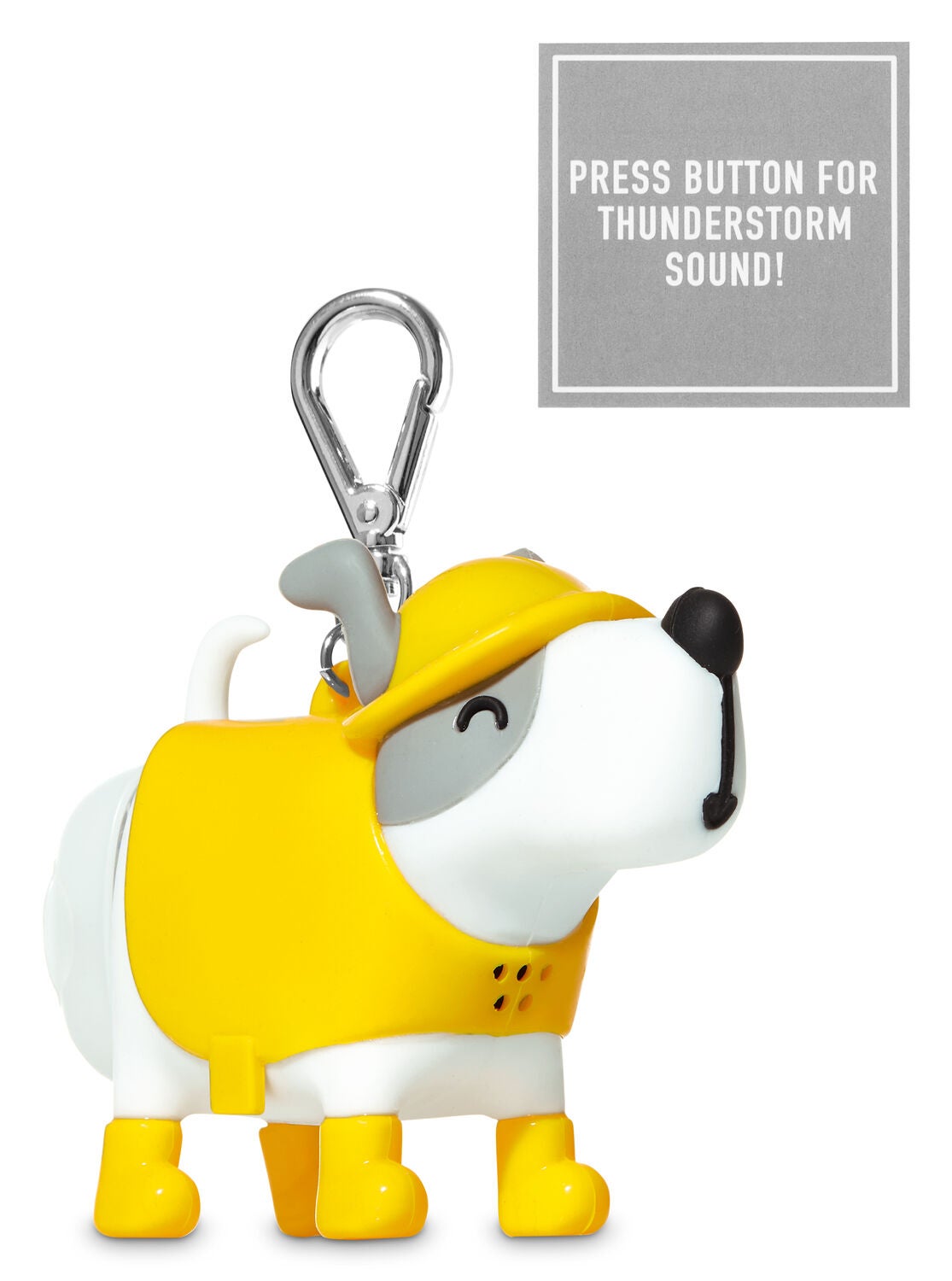 Noise-Making Raincoat Dog PocketBac Holders - Bath And Body Works