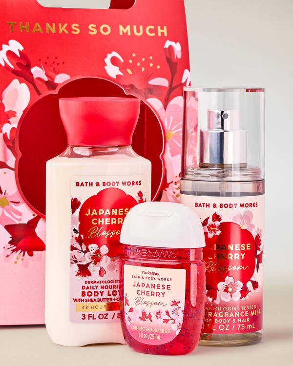 Japanese Cherry Blossom Mini Gift Set