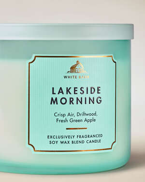 Lakeside Morning 3-Wick Candle