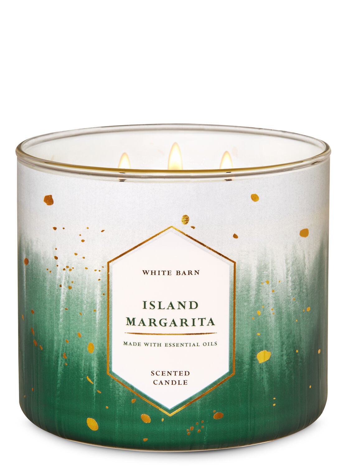 White Barn Island Margarita 3-Wick Candle - Bath And Body Works