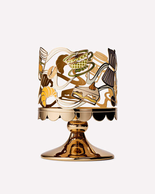 Coffee Time 3-Wick Candle Holder