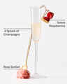 Raspberry Mimosa 3-Wick Candle