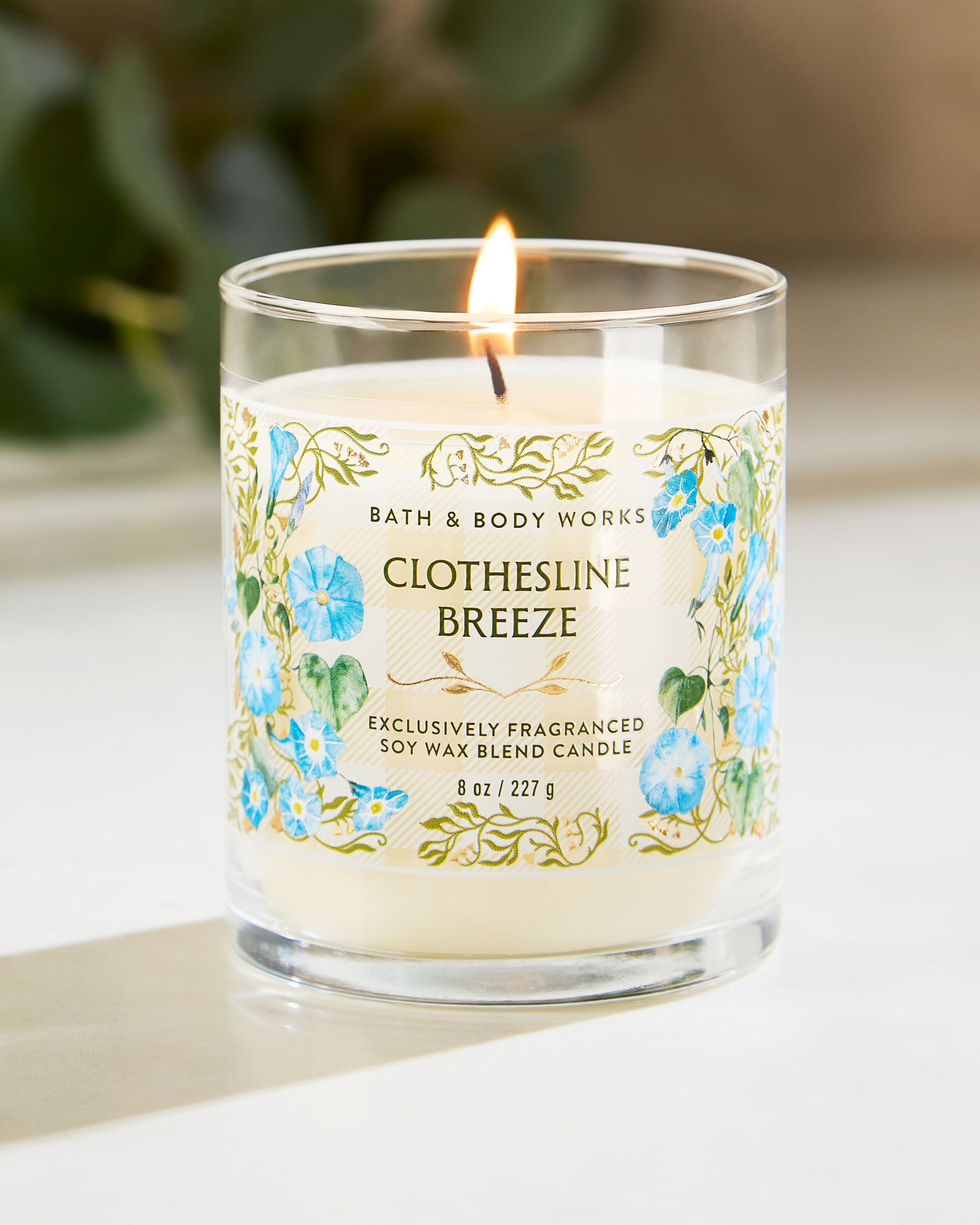 Clothesline Breeze Single Wick Candle | Bath & Body Works
