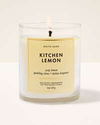 Kitchen Lemon Single Wick Candle