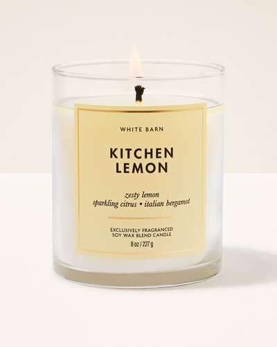 Kitchen Lemon Single Wick Candle