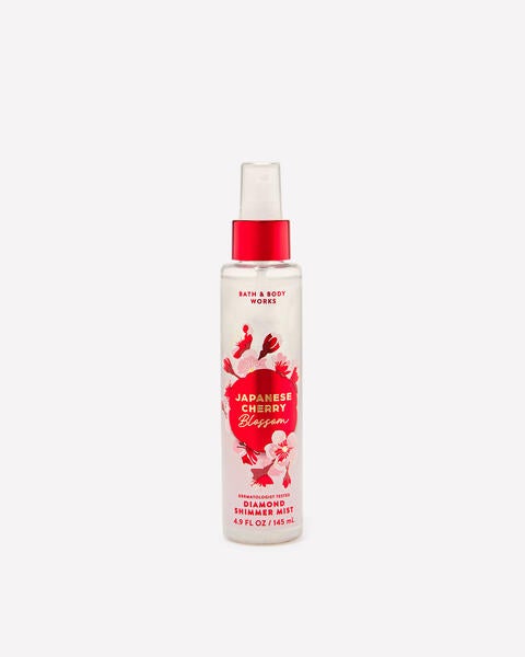 Japanese Cherry Blossom Diamond Shimmer Mist