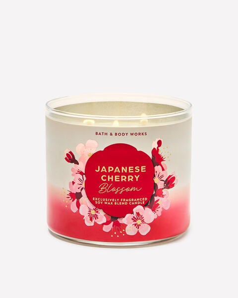 Japanese Cherry Blossom 3-Wick Candle