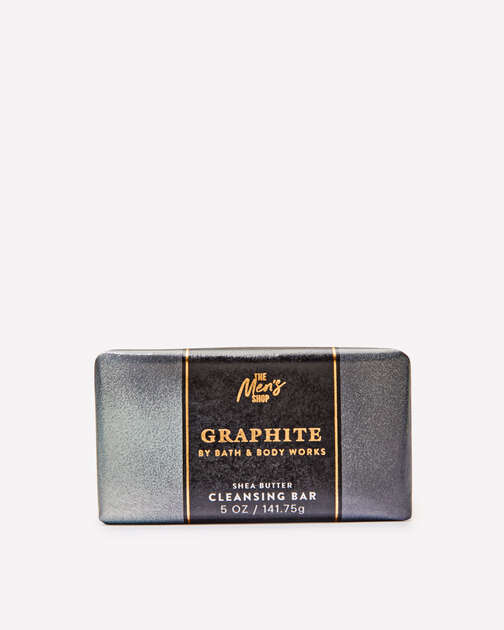 Graphite Shea Butter Cleansing Bar
