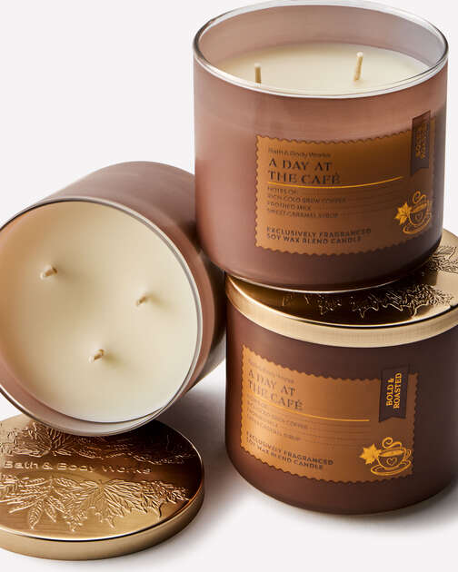 A Day At The Café 3-Wick Candle
