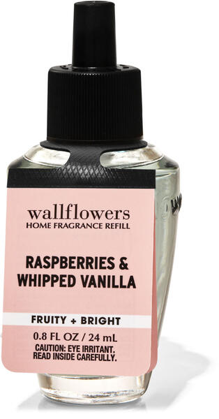 Raspberries &amp; Whipped Vanilla Wallflowers Fragrance Refill