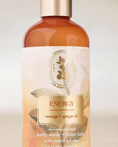 Orange Ginger Body Wash & Foam Bath