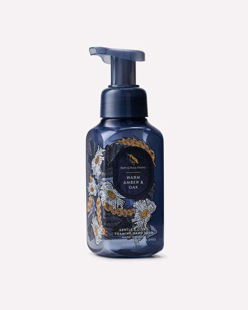 Warm Amber & Oak Gentle & Clean Foaming Hand Soap