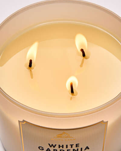 White Gardenia 3-Wick Candle