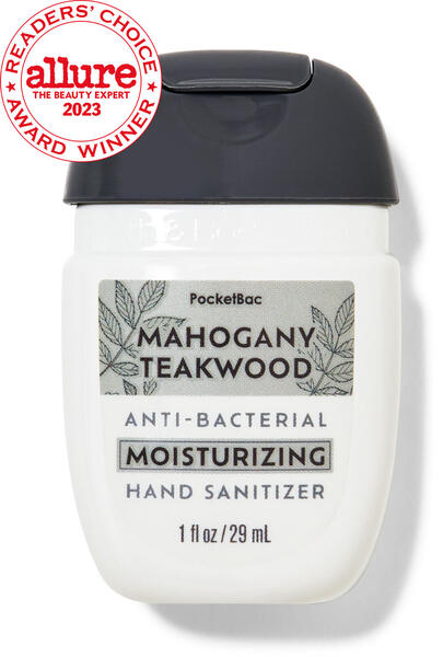 Mahogany Teakwood PocketBac Hand Sanitizer