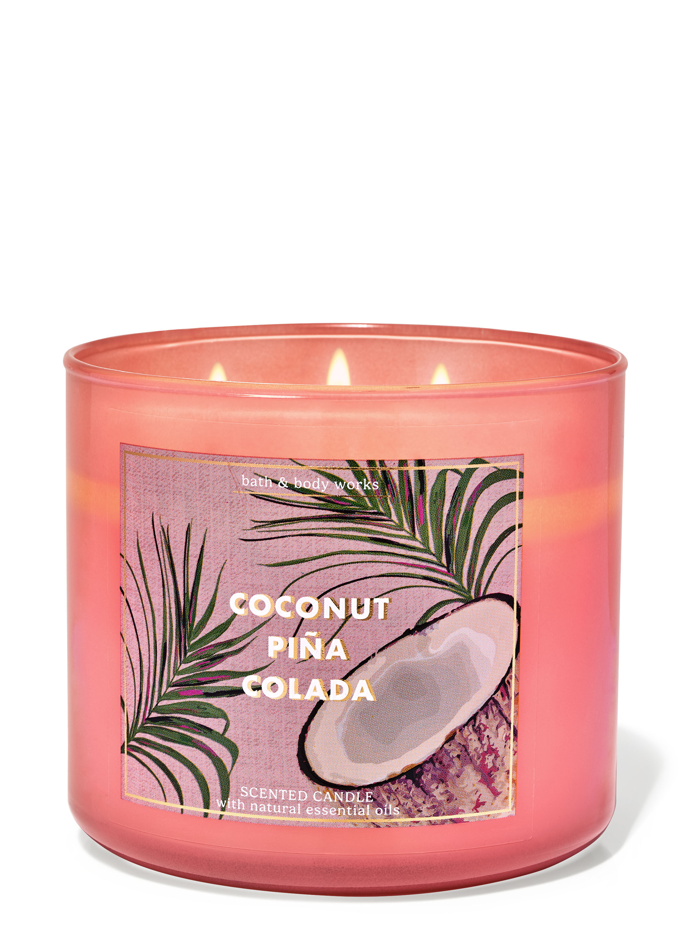 Coconut Pina Colada 3-Wick Candle