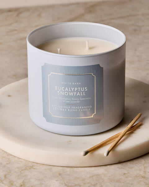 Eucalyptus Snowfall 3-Wick Candle