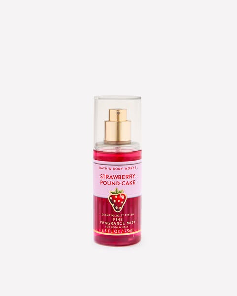 Strawberry Pound Cake Travel Size Fine Fragrance Mist