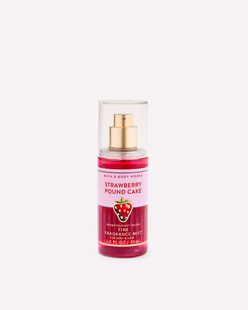 Strawberry Pound Cake Travel Size Fine Fragrance Mist