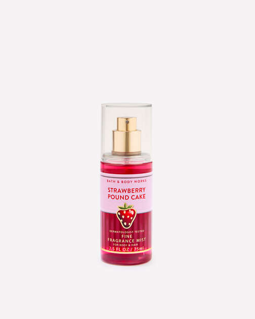 Strawberry Pound Cake Travel Size Fine Fragrance Mist