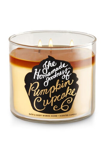 Pumpkin Cupcake 3-Wick Candle