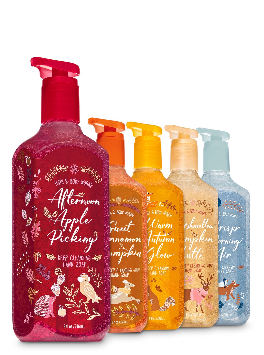 Fall Traditions Deep Cleansing Hand Soap, 5-Pack - Bath And Body Works