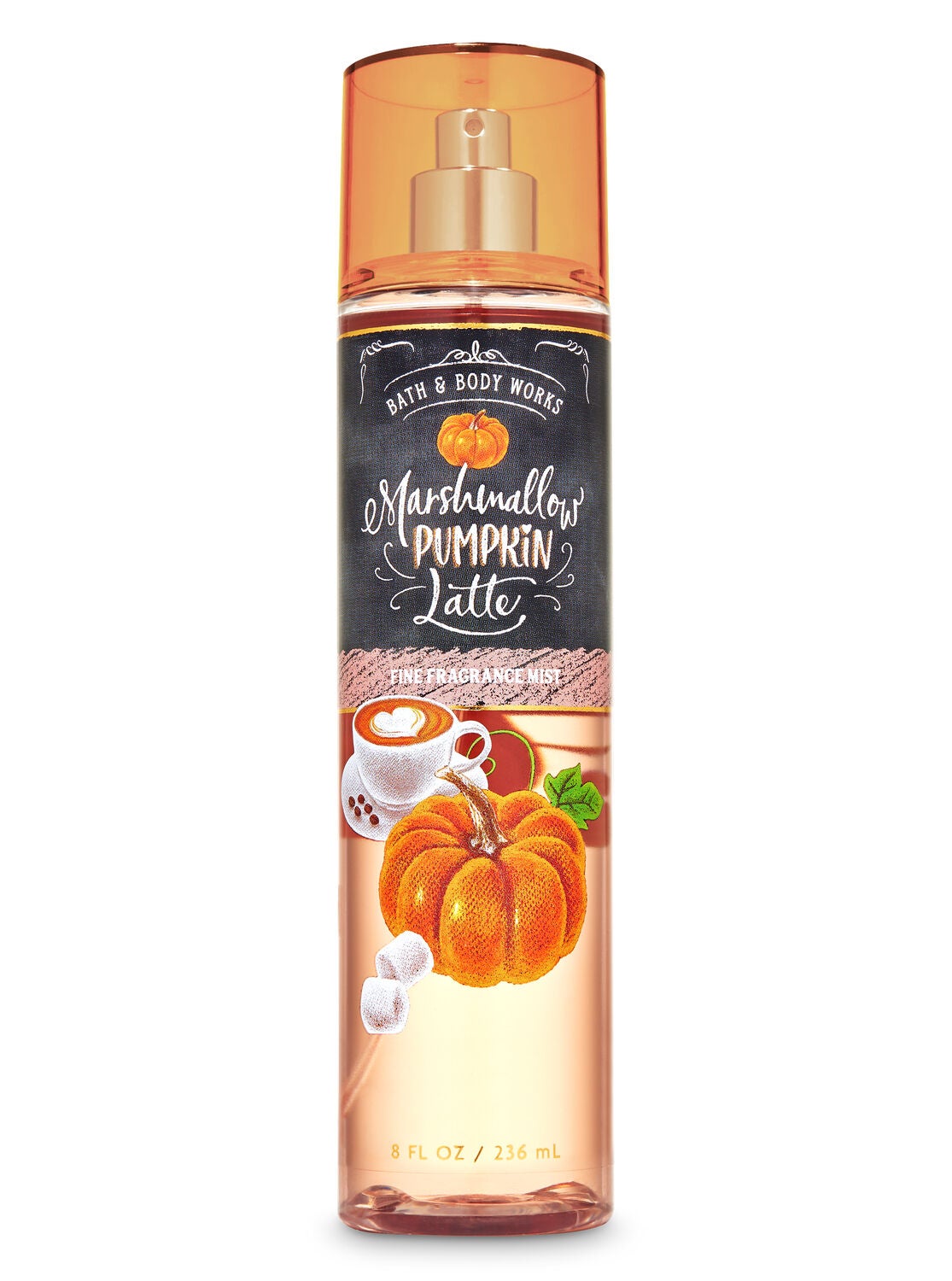 Marshmallow Pumpkin Latte Fine Fragrance Mist Bath Body Works