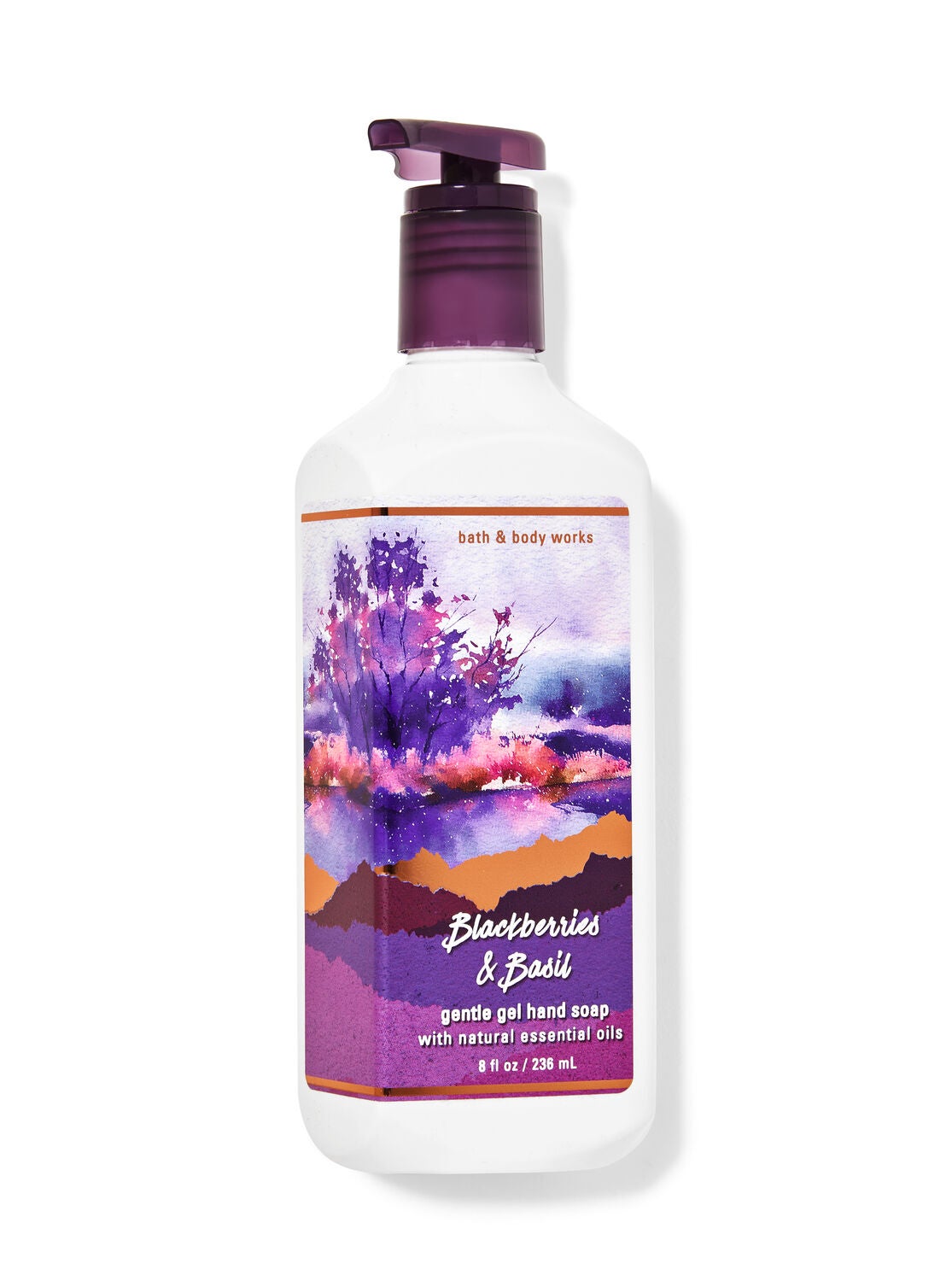 Blackberries & Basil Gentle Gel Hand Soap