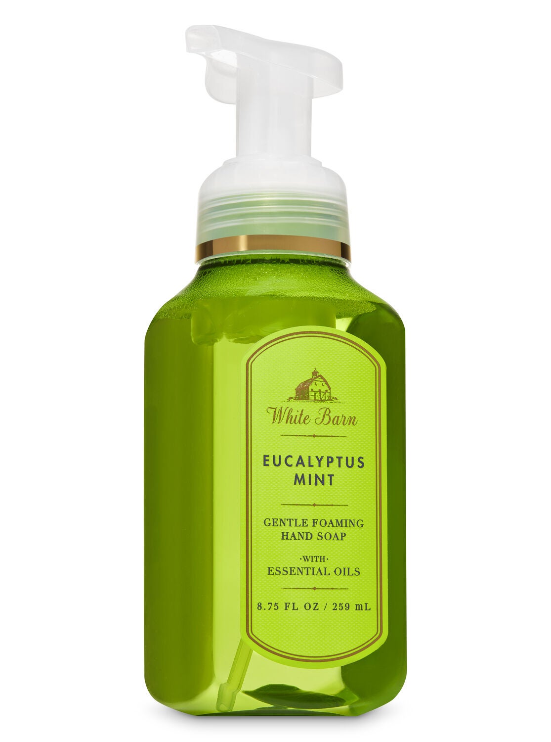 White Barn Eucalyptus Mint Gentle Foaming Hand Soap - Bath And Body Works