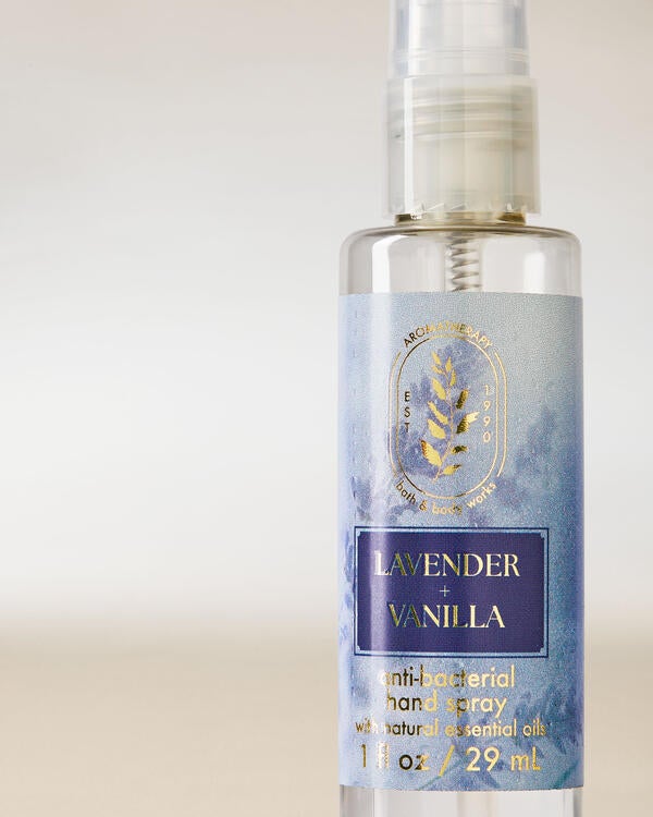 Lavender Vanilla Hand Sanitizer Spray