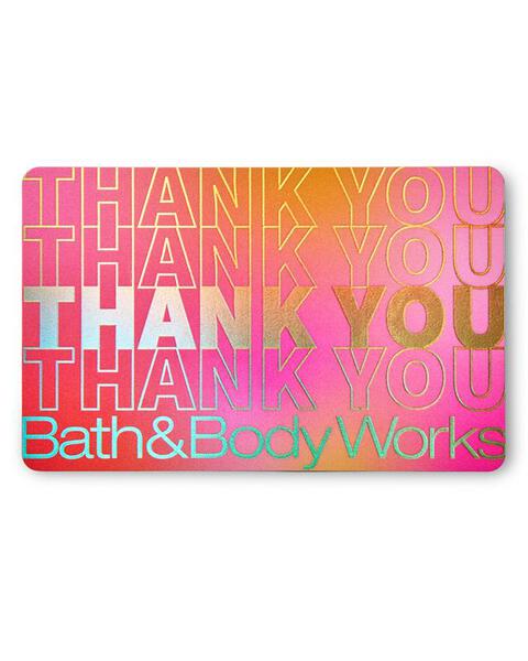 Thank You Pink Gift Card