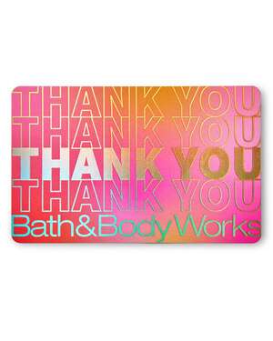 Thank You Pink Gift Card