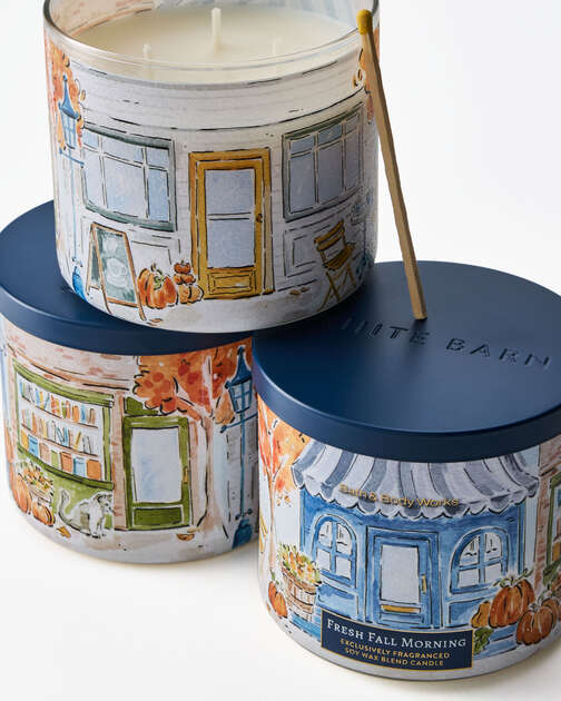 Fresh Fall Morning 3-Wick Candle
