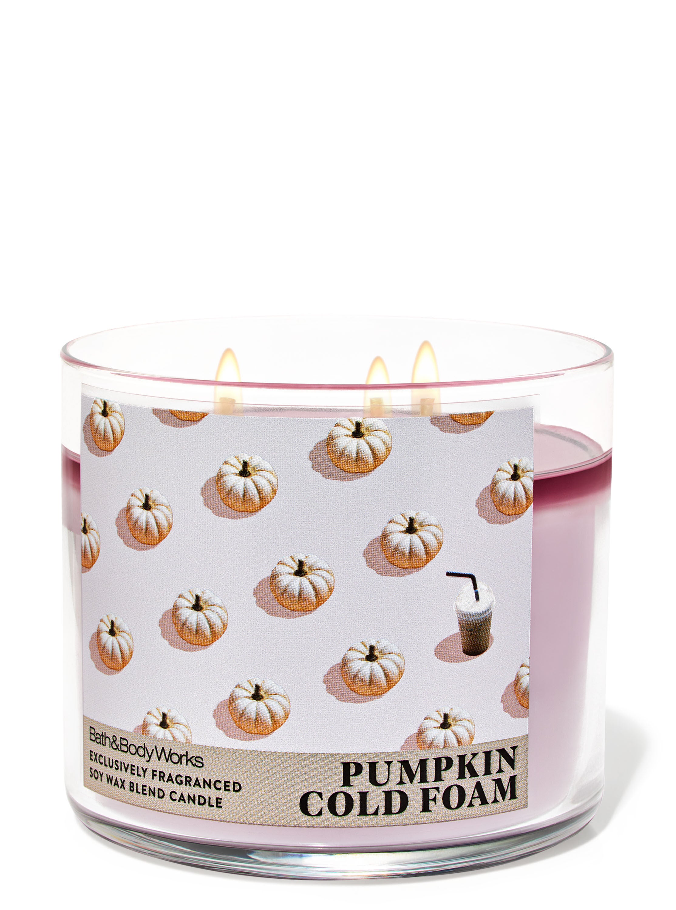 Pumpkin Cold Foam 3-Wick Candle