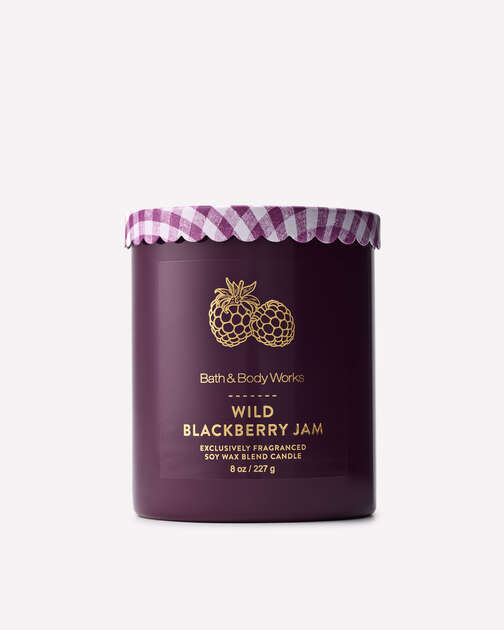 Wild Blackberry Jam Single Wick Candle
