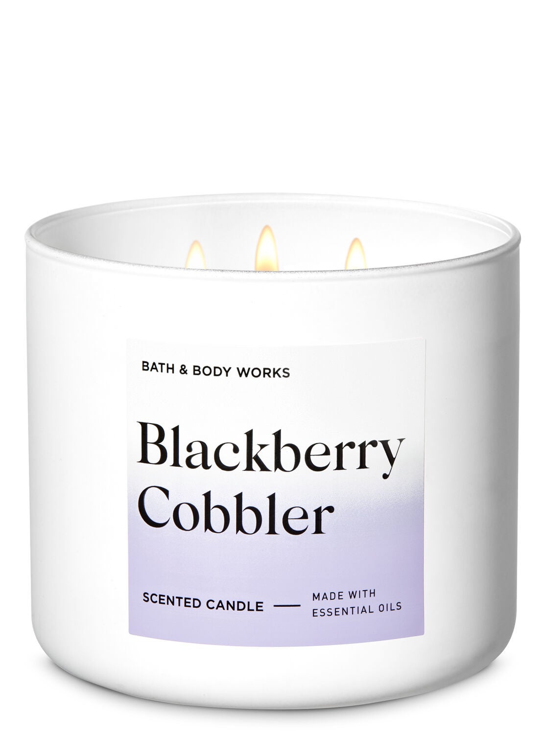 Blackberry Cobbler 3-Wick Candle - Bath And Body Works