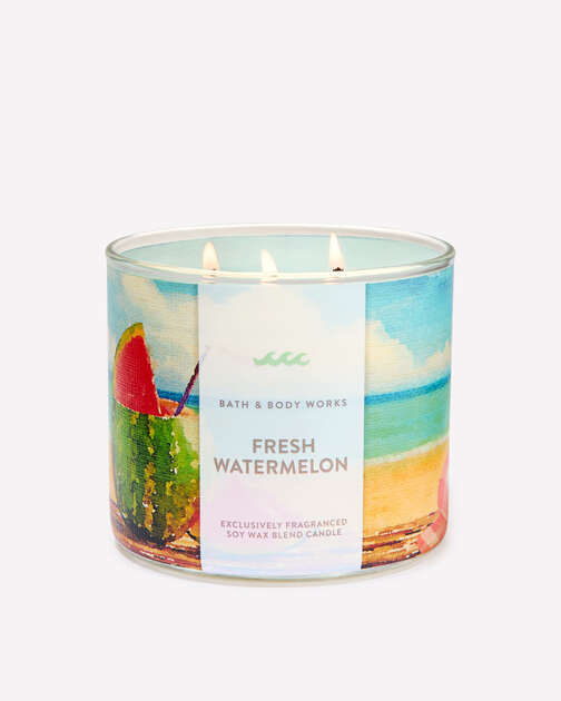 Fresh Watermelon 3-Wick Candle