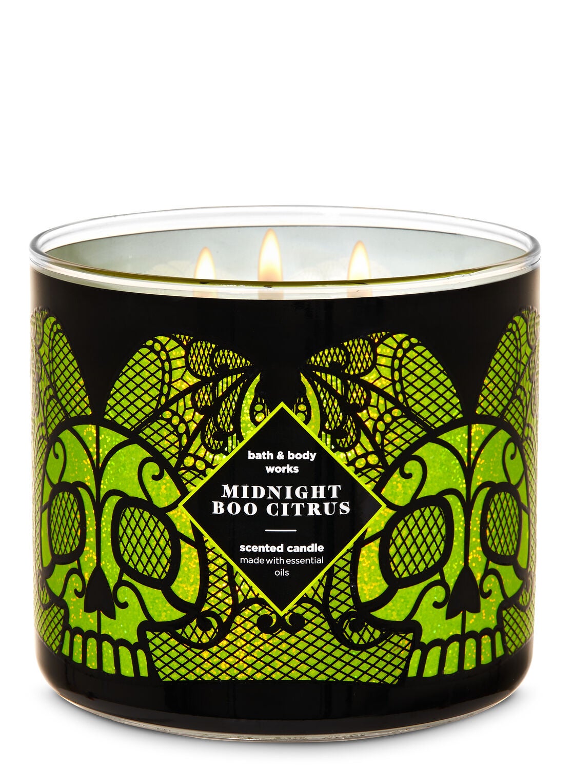 Midnight Boo Citrus 3-Wick Candle - Bath And Body Works