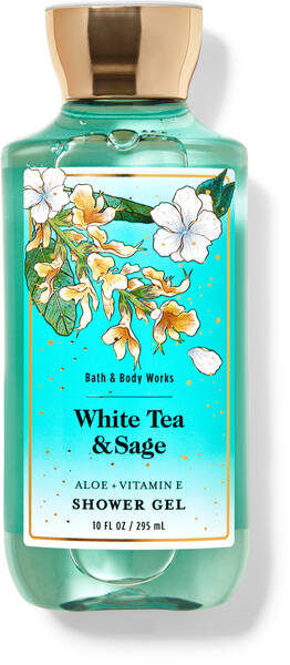 White Tea &amp; Sage Shower Gel