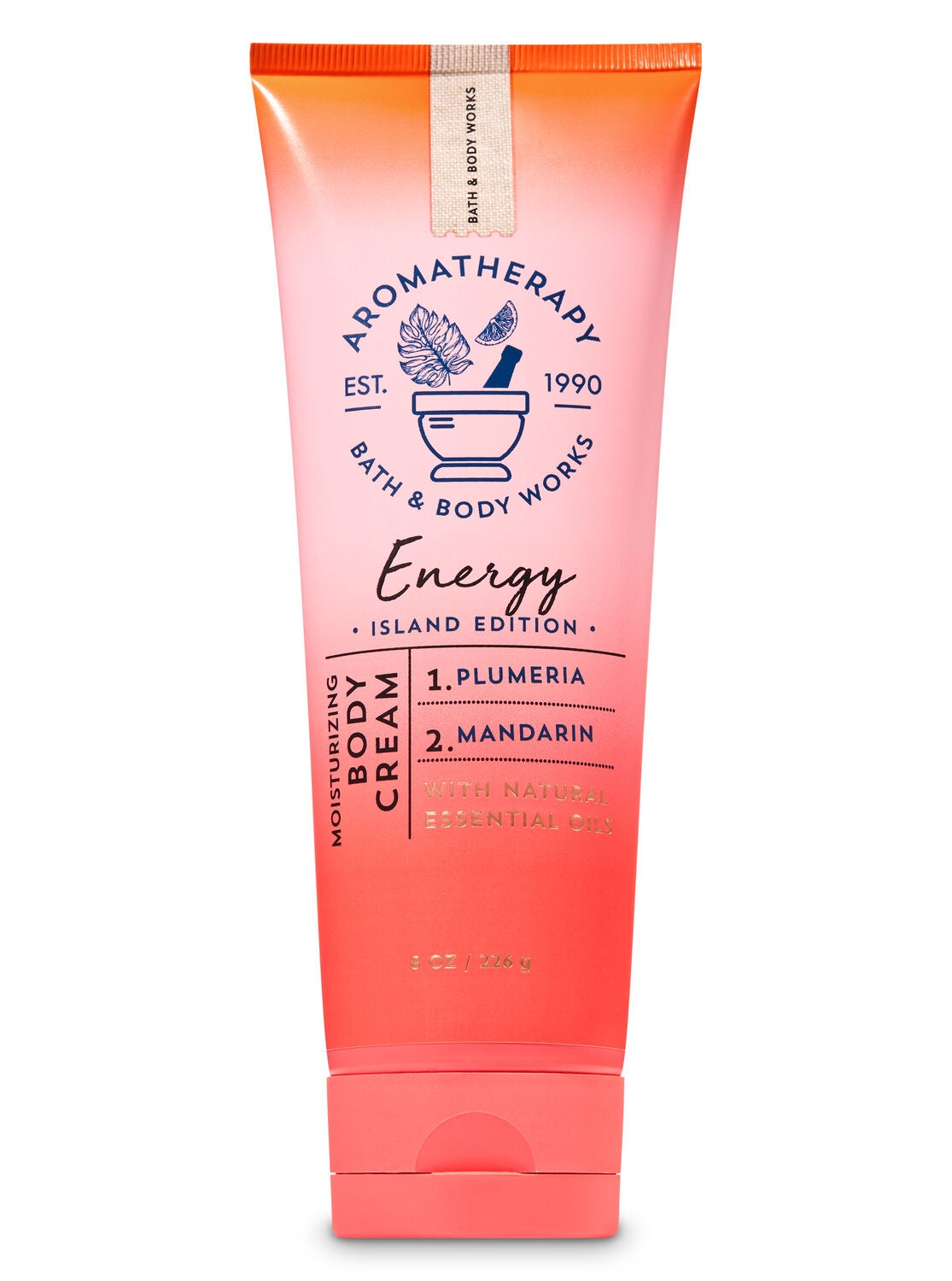 Aromatherapy Plumeria Mandarin Body Cream - Bath And Body Works