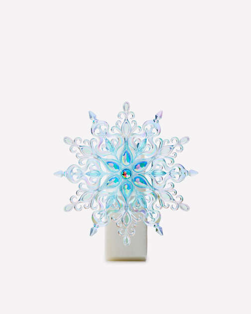 Iridescent Snowflake Scent Control&trade; Nightlight Wallflowers Fragrance Plug
