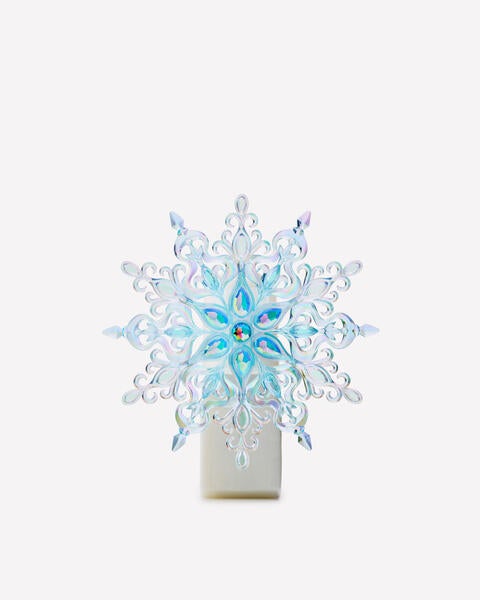 Iridescent Snowflake Scent Control™ Nightlight Wallflowers Fragrance Plug