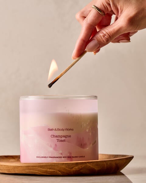 Champagne Toast 3-Wick Candle