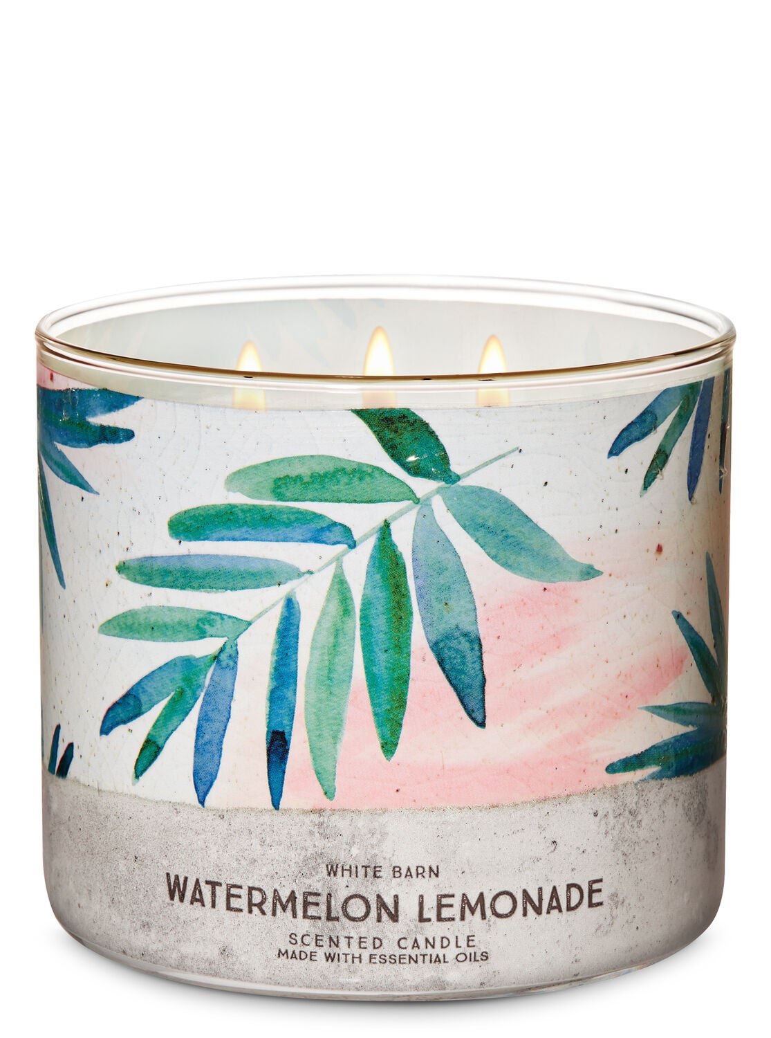 Watermelon Lemonade 3-Wick Candle - Bath And Body Works
