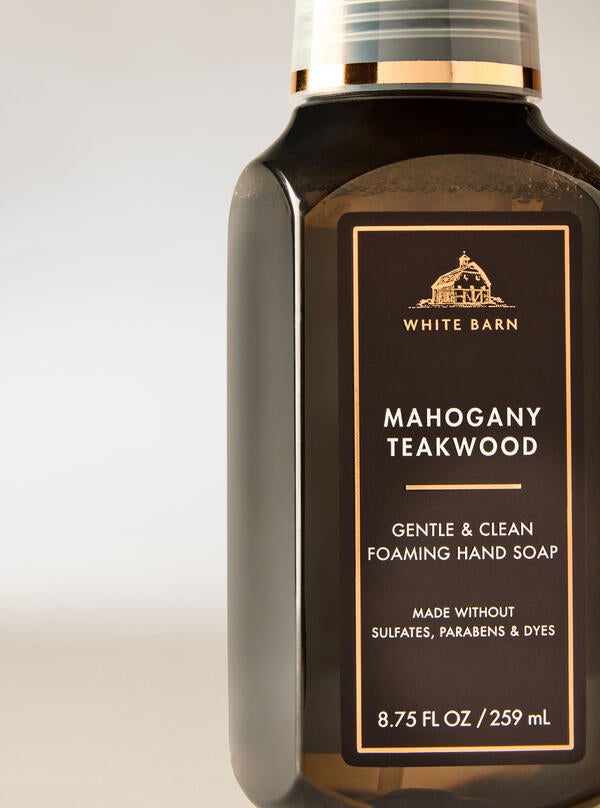 Mahogany Teakwood Gentle & Clean Foaming Hand Soap