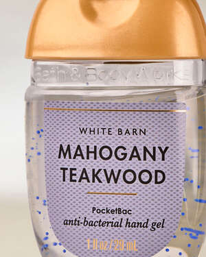 Mahogany Teakwood PocketBac Hand Sanitizer